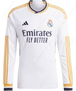 Real Madrid Koti Pelipaidat Long Sleeve 23/24