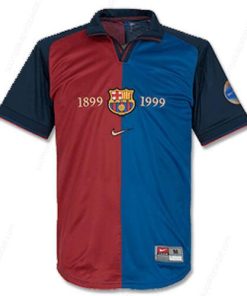 Retro FC Barcelona Centenary Koti Pelipaidat 1999